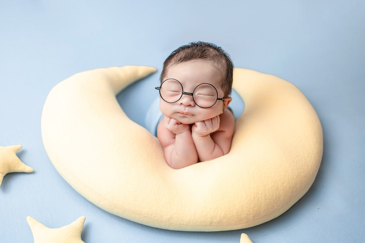 Baby in Glasses Image