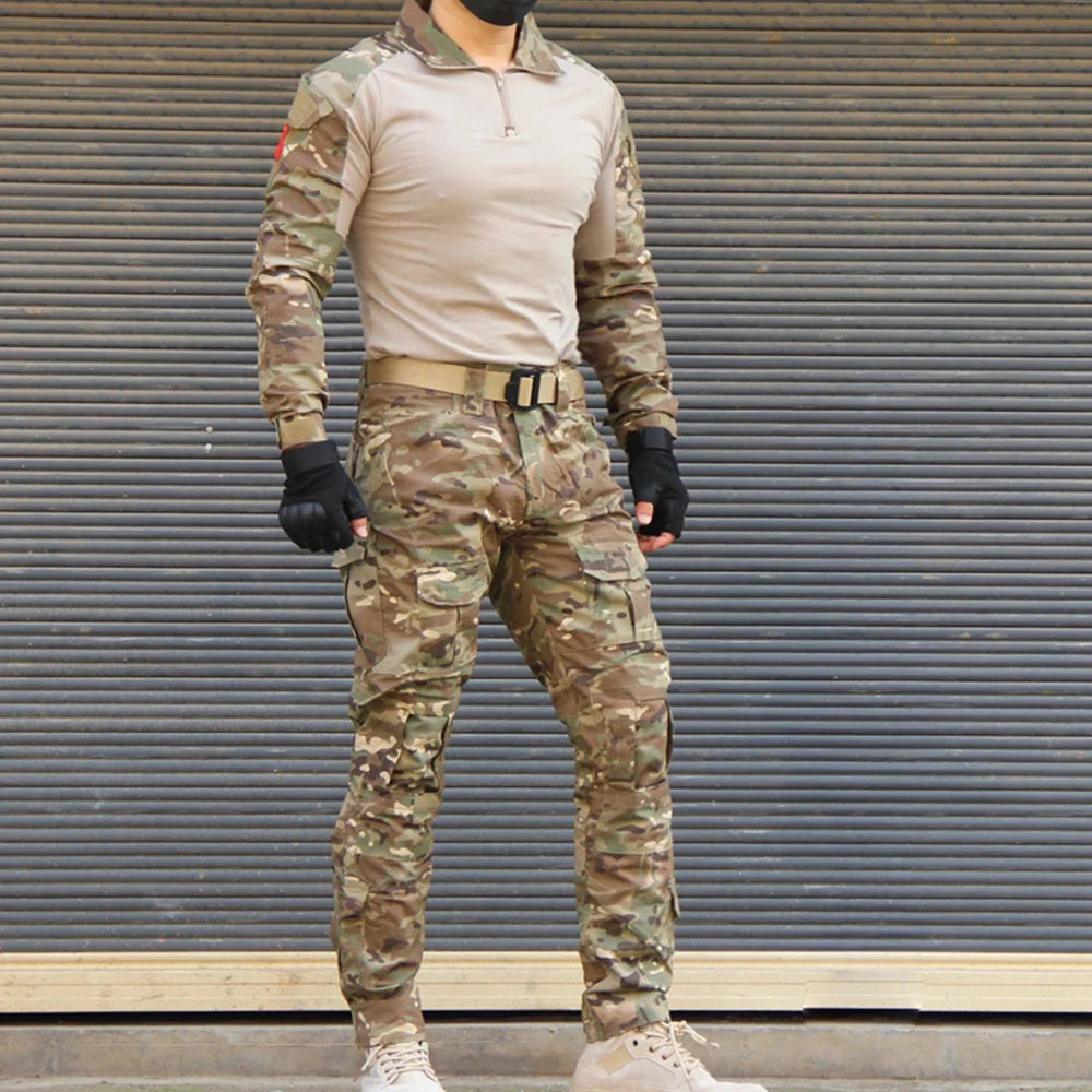 Men's Tactical Camouflage Uniform Set