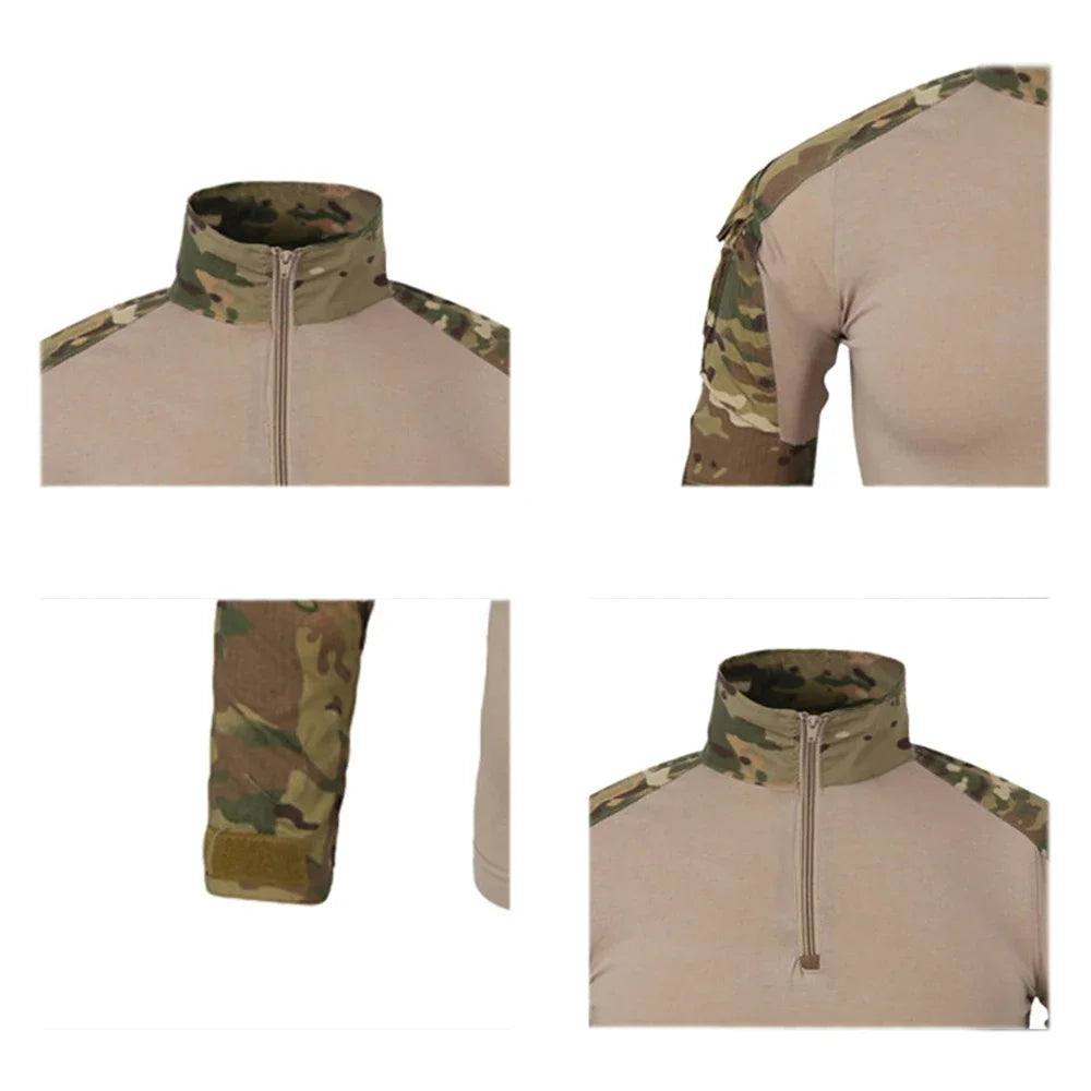 Men's Tactical Camouflage Uniform Set