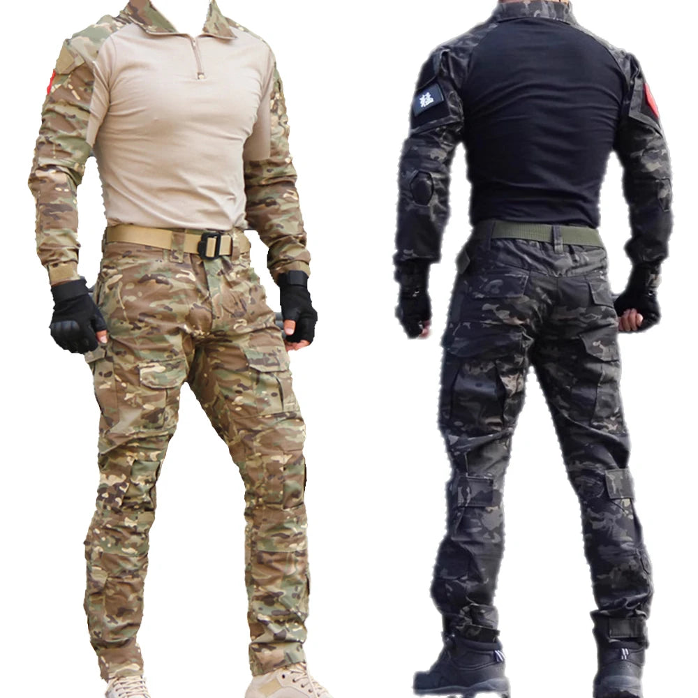 Men's Tactical Camouflage Uniform Set