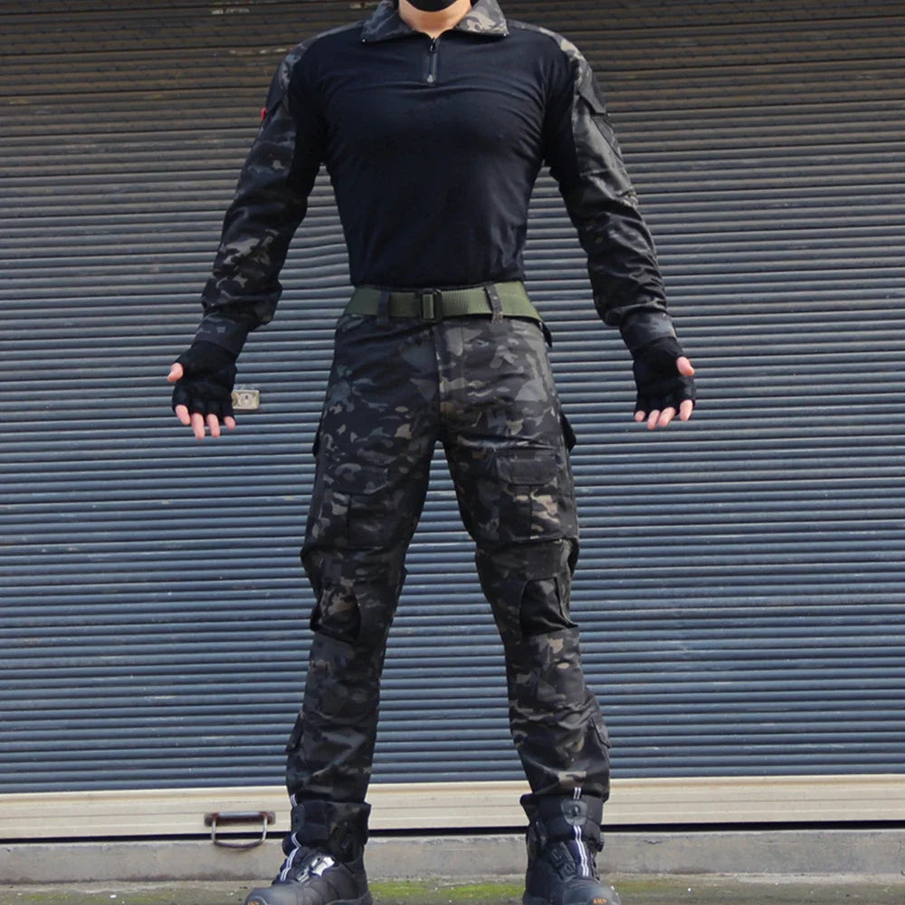 Men's Tactical Camouflage Uniform Set