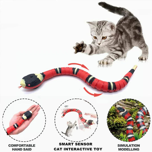 Interactive Smart Snake Cat Toy