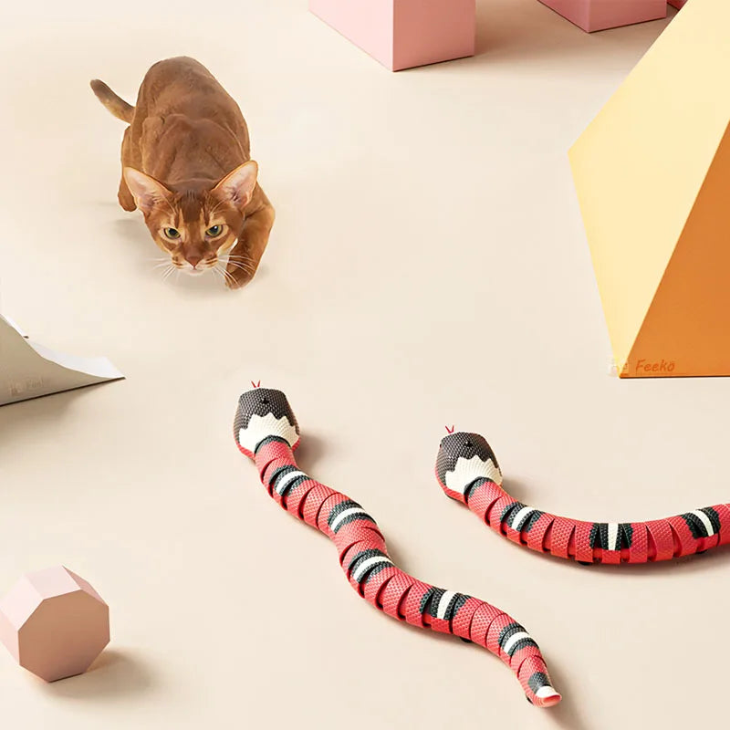 Interactive Smart Snake Cat Toy