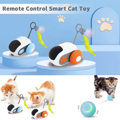 Smart Interactive Cat Car Toy