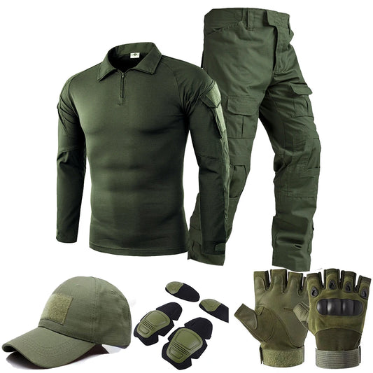 Men's Tactical Camouflage Uniform Set