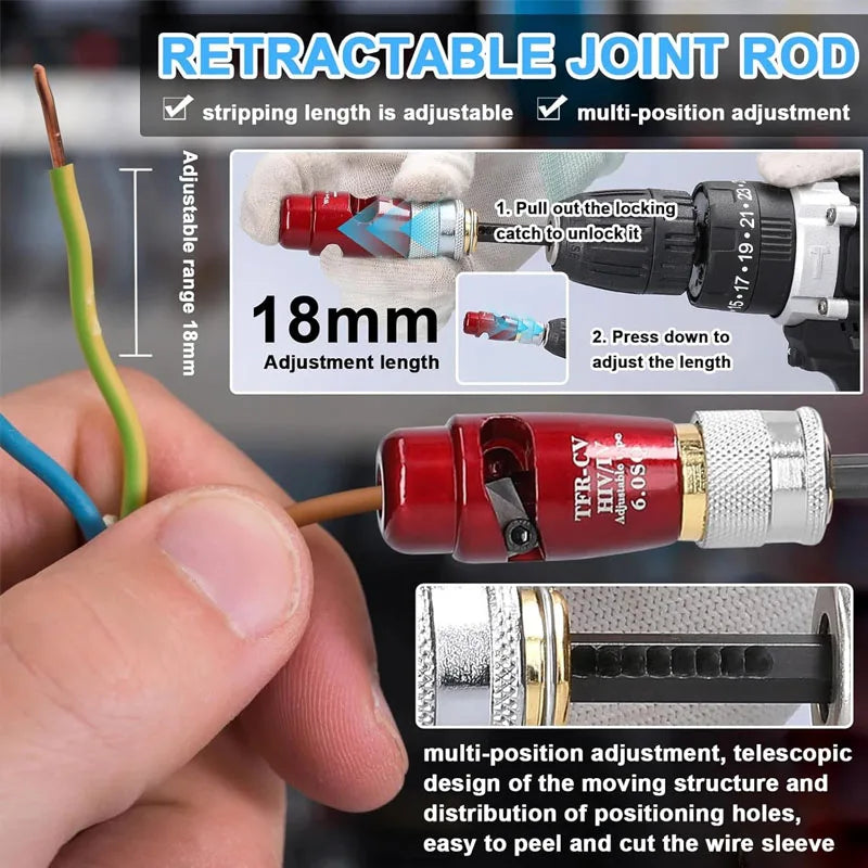 Quick and precise Electric Wire Stripper