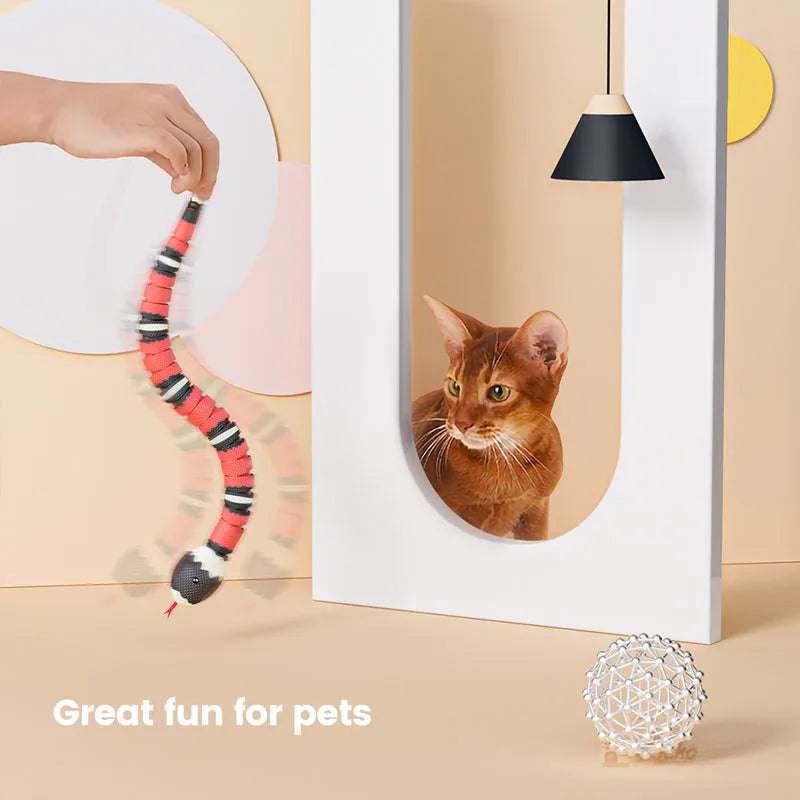 Interactive Smart Snake Cat Toy